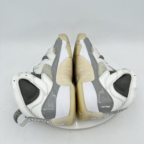Nike Jumpman Two Trey Women Size 10 DR9631 002 Medium Grey White Training Shoes - Picture 5 of 9